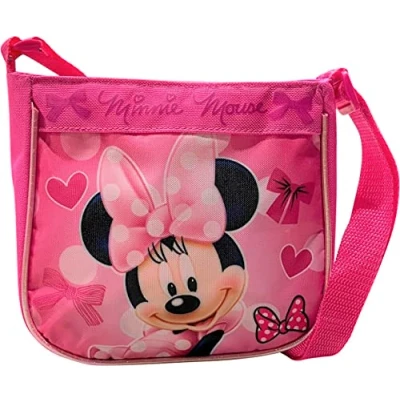 Image of Minnie Mouse Girl&#039;s Crossbody Handbag Purse