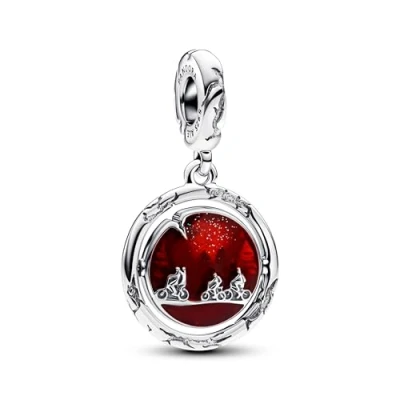 Image of Pandora Stranger Things Glow in the dark Upside Down Dangle Charm