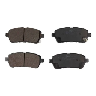 Image of DFY13328Z, DFY13328ZA, DFY13328ZA9C, DFY13329ZA, DFY13329ZB Brake pad set MAXGEAR 19 1982 Front Axle with acoustic wear warning anti squeak plate