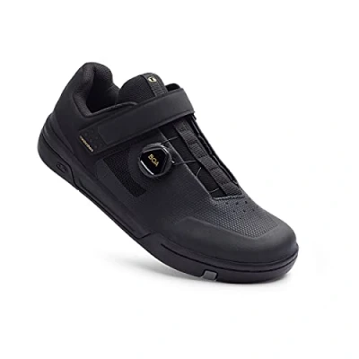 Image of Crankbrothers Unisex Stamp Boa Cycling Shoes, Black Gold, 9 UK EU