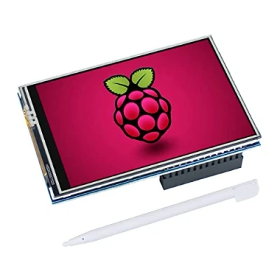 Image of Hosyond 3.5 Inch 480x320 Touch Screen TFT LCD SPI Display Panel for Raspberry Pi A, B, A+, B+, 2B, 3B, 3B+,4B,5