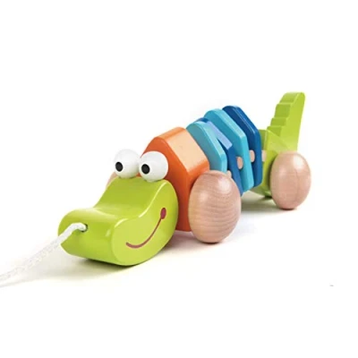 Image of Classic World CW3301 Pull Along, Flexible Crocodile