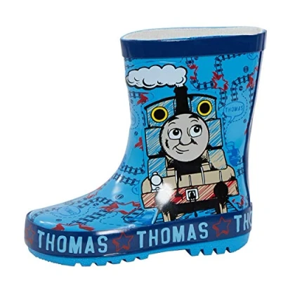 Image of Thomas &amp; Friends The Tank Engine 3D Rubber Wellington Boots, 6 UK Child, Blue