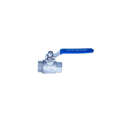 Image of JIVTO Stainless Steel Ball Valve 1/2 Inch BSP, Female to Female,2 PC Type Full Port for Water.
