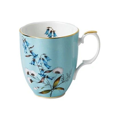 Image of Royal Albert 100 Years 40017593 1950 Festival Mug, 0.4ltr/14.1floz Blue, Bone China