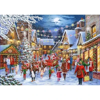 Image of The House of Puzzles 1000 Piece Jigsaw Puzzle 2022 Christmas Collectors Edition No.17 Parade