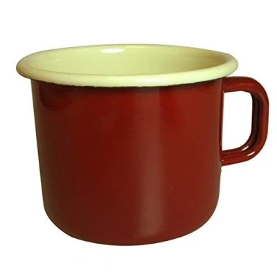 Image of Dexam Claret Enamelware Mug