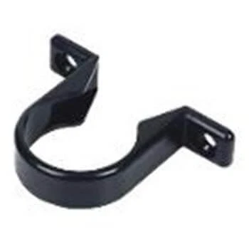 Image of WS36B Floplast Solvent Weld Waste Pipe Clip 50mm Black abs