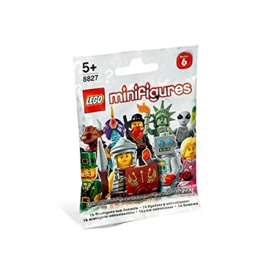 Image of Lego Minifigure Collection Series 6 Mystery Bag Pack 1 Random Mini Figure!