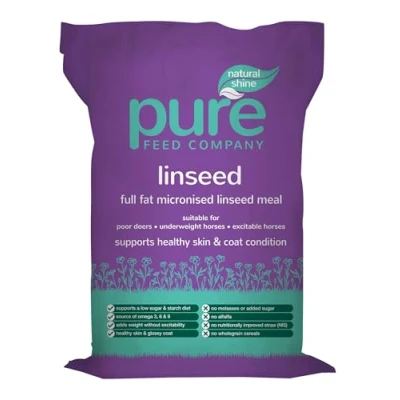 Image of Pure Feed Company Linseed 15Kg Horse