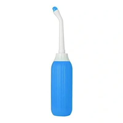 Image of Bottle for Postpartum Care and Gentle Cleansing, Multipurpose Portable Bidet Sprayer Hygiene Cleaning Soothing 500ml(Peacock Blue)