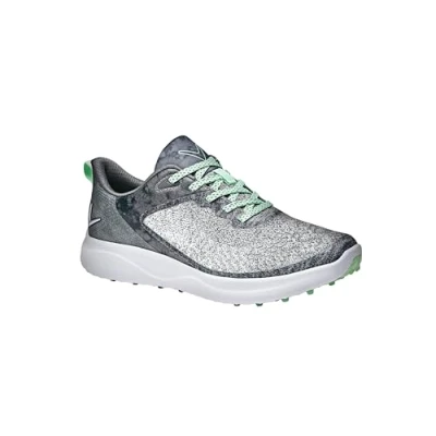 Image of Callaway Golf Women&#039;s Anza Aero Shoe, Charcoal/Purple, 5.5 UK
