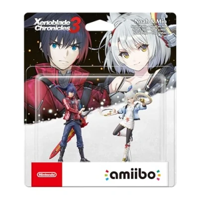 Image of Nintendo Amiibo Character 2 Pack Noah &amp; Mio (Xenoblade Chronicles 3) /Switch