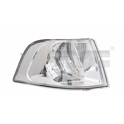 Image of 30621831, 30865562 Turn Signal TYC 18 0114 41 2 chrome Left Front without bulb holder, VOLVO: S40 I, V40 Estate