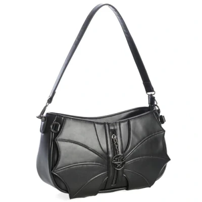 Image of Banned Malachi Batwing Gothic Alternative Womens Shoulder Bag