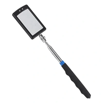 Image of Telescoping LED Lighted Flexible Adjustable Inspection Mirror 360 Degree Swivel Extend Tool
