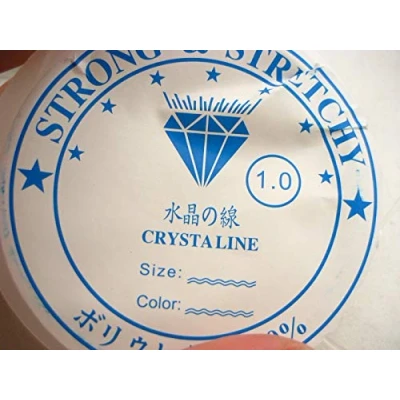 Image of 1mm Clear TPU Crystal Elastic Stretch Thread Beading Wire Fishing
