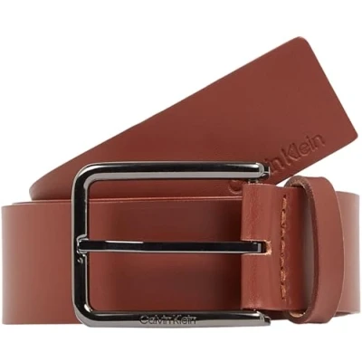 Image of Calvin Klein Warmth Belt, Men&#039;s, Size: 54, Dark tan