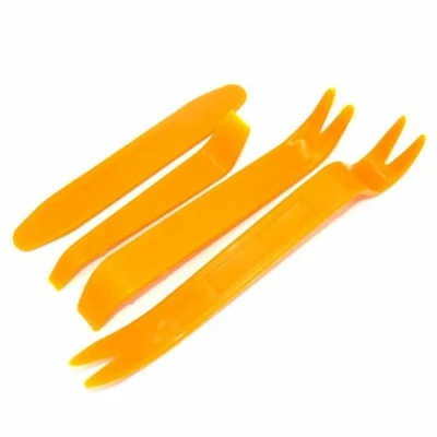 Image of CLABMROEC 4Pcs Plastic Pry Tools,Car Trim Removal Kit for Auto Car Door Audio Panel Dashboard Removal,Car Upholstery Repair