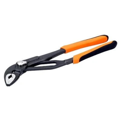 Image of Bahco 7225 Quick Adjust Slip Joint Pliers, Black/Orange, 300 mm