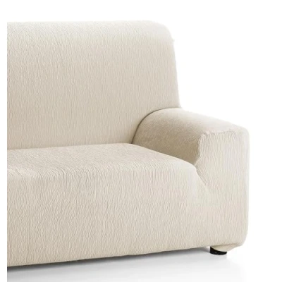 Image of Martina Home Emilia Elastic Sofa Cover for 3 Seater Sofa, Bottle Green, 170 to 220 cm Wide