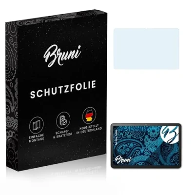 Image of Bruni Screen Protector compatible with Doro Tablet Film, crystal clear Protective Film (2X)