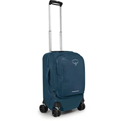 Image of Osprey Transporter Hardside Hybrid 36L Unisex Travel Wheeled Suitcase Venturi Blue O/S