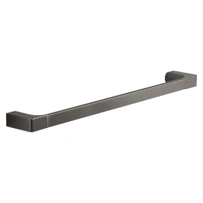 Image of Gedy Towel Bar 60 cm Pirenei Gun Metal