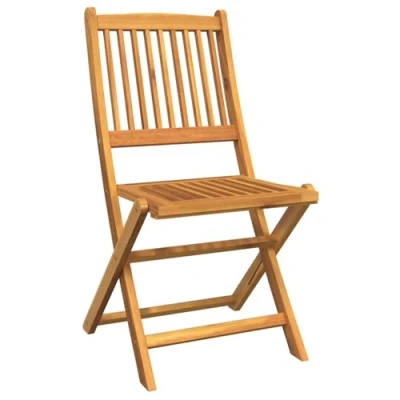 Image of vidaXL 3 Piece Garden Bistro Set in Solid Acacia Wood