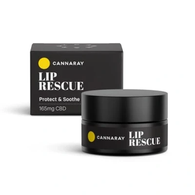 Image of Cannaray Lip Rescue CBD Balm 165mg 10ml