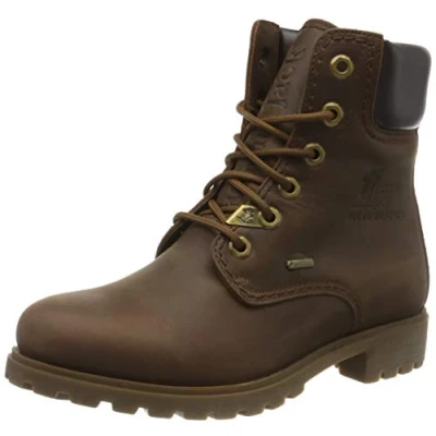 Image of Panama Jack Women&#039;s 03 GTX Wool Combat Boots, Brown (Cuero B2), 4 UK