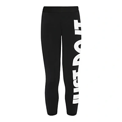Image of Nike Sportswear W NSW Essntl Lggng JDI HW Leggings Trousers, Women&#039;s, Size: XS, Black/(white)