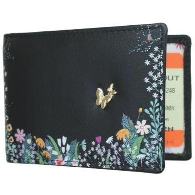 Image of Mala Leather Shiloh Collection Travel/Season Ticket Holder 690TC_96 Black