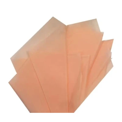 Image of MustBeBonkers Tissue Wrapping Paper Sheets 16gms Acid Free 50x75 cm (Peach, 5)