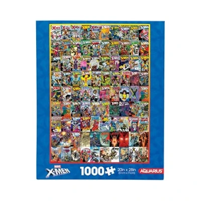 Image of AQUARIUS Marvel X Men Covers 1000 Piece Jigsaw Puzzle (1000 Puzzle) Glare Free Precision Fit Officially Licensed Merchandise &amp; Collectibles 20x28 Inches