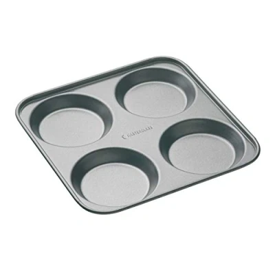 Image of Master Class Non Stick Four Hole Yorkshire Pudding Pan 24cm