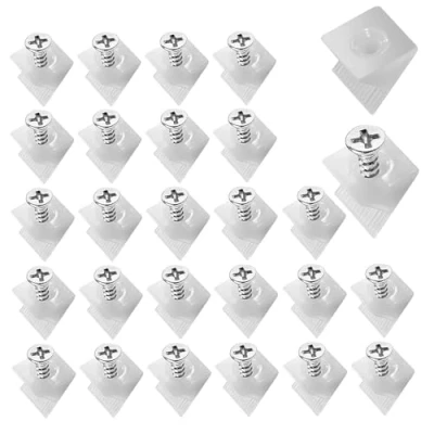 Image of 80 Pcs Drawer Repair Kit, Supports Bottom Sagging Repair, Kit with Screws Furniture Chest Fixing Mending Wedges for Drawers