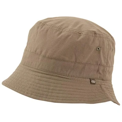 Image of Highlander Unisex&#039;s Premium Cotton Sun Hat, Stone, M