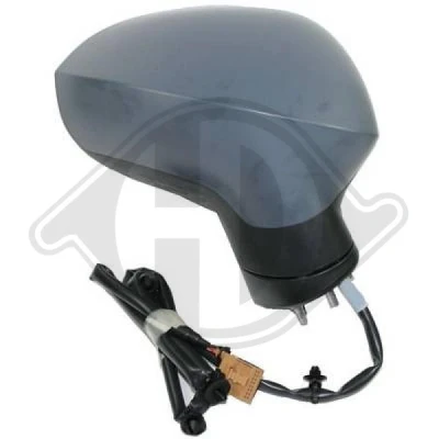 Image of 3R1857507A9B9, 3R1857507D, 3R1857507D9B9, 6J0857521H, 6J0857537B Wing mirror DIEDERICHS 7445225