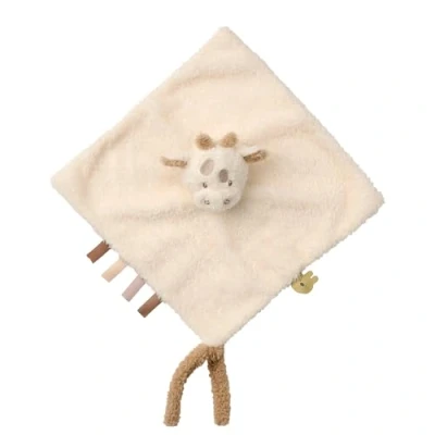 Image of Nattou Comforter Doudou Giraffe Teddy, 39 cm, Teddy Ecru