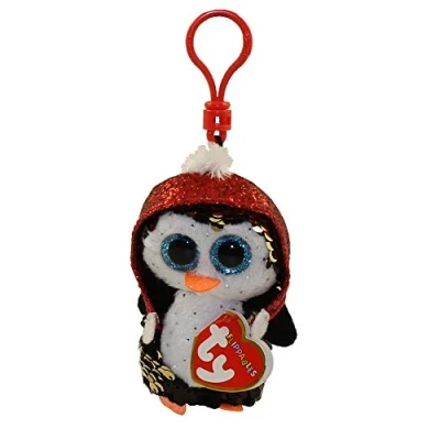 Image of TY 35315 Gale Penguin FLIPPABLE Clip Xmas 2019, Multicolored