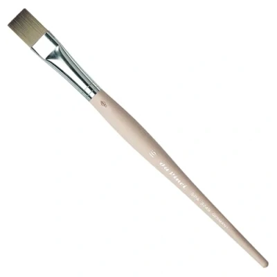 Image of da Vinci MASK BRUSH for face mask, enzymatic peeling, fruit acid peeling/synthetic fibre/handmade in germany/vegan