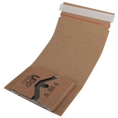 Image of Purely Everyday Book Wrap Peel and Seal Manilla 145X127X50 Box of 25