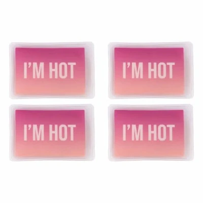 Image of Fisura Original I&#039;m Hot Mini Gel Hand Warmer, Reusable and Perfect for Your Pocket, Keeps You Warm During Outdoor Activities or Daily Wear. 4 Units