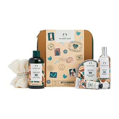 Image of The Body Shop Nutty &amp; Nourishing Shea Big 5 Pieces Gift Set