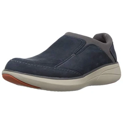 Image of Clarks Un Rise Step Mens Blue Boat Shoes Size UK 10
