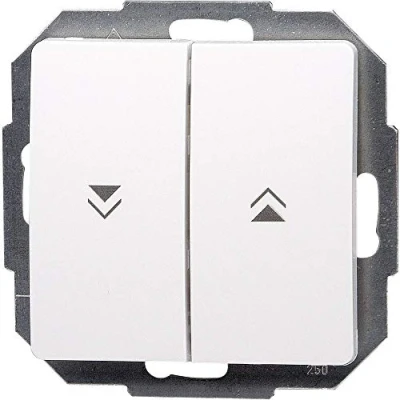 Image of Kopp Paris 651502087 Blind Switch IP 20 Arctic White 250 V