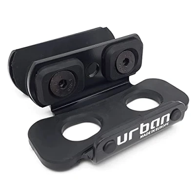 Image of Urban 999 Motorcycle Disc Lock with or Without Alarm 120dB LED, Approved SRA, Hi Tech Warning A+ Sensitivity, High Security Double 14mm Hardened Steel Anti Saw, Moto Theft Wheel Brake