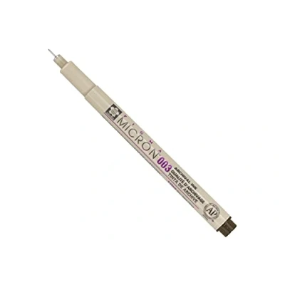Image of Pigma Micron 003 (0.15mm) Sepia