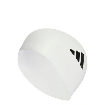 Image of adidas Performance 3STRIPES Swimming accessory White black, Size: One Size, black